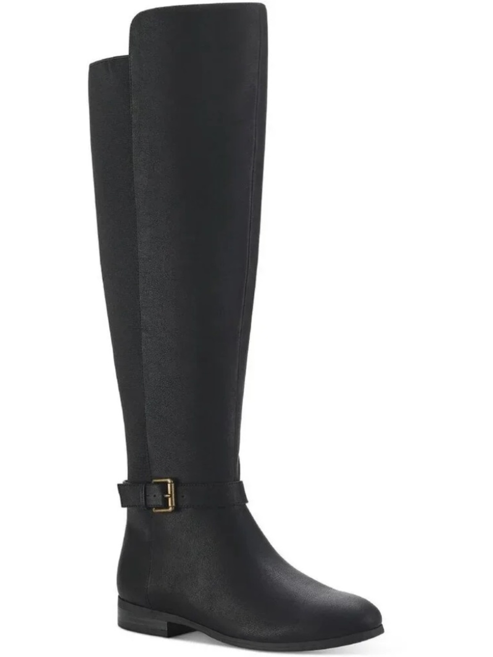 NWOT Style & Co. Women's Kimmball Faux Leather Stretch Over-The-Knee Boots